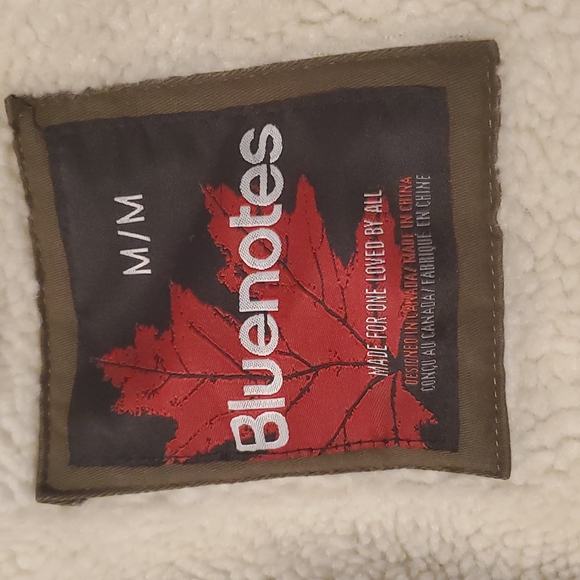 Women's parka Blue Notes NWOT, Medium - Picture 6 of 7